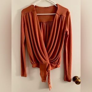 Free People Turnt Bodysuit Top